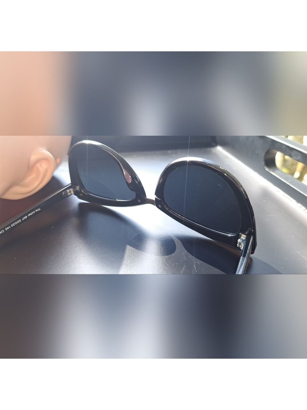 Prive Revaux The Juliette Cat Eye Sunglasses. Black Frames Gold tone Accent. - Picture 7 of 16